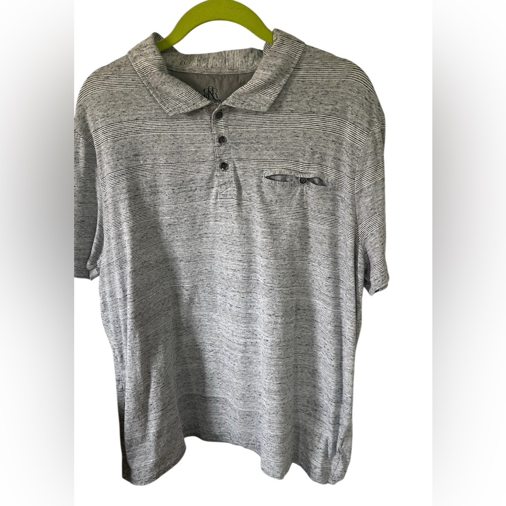 R&R Rock & Republic Yhe Iconic Polo Shirt Sz XL